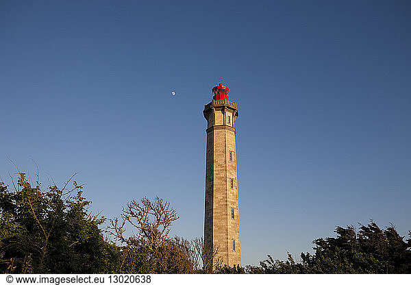 France  Charente Maritime  Ile de Re  St Clement des Baleines  the Baleines lighthouse (Whales' lighthouse)