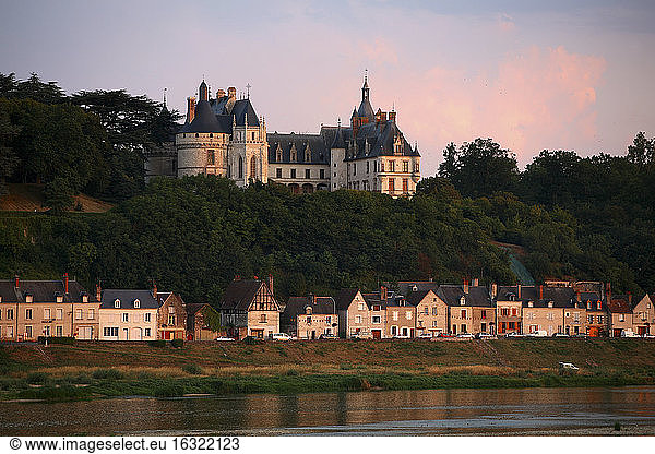France  Chaumont-sur-Loire  view to Chateau de Chaumont