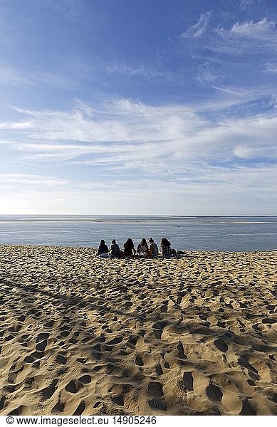 France  Gironde  Bassin d'Arcachon  La Teste  Dune du Pilat