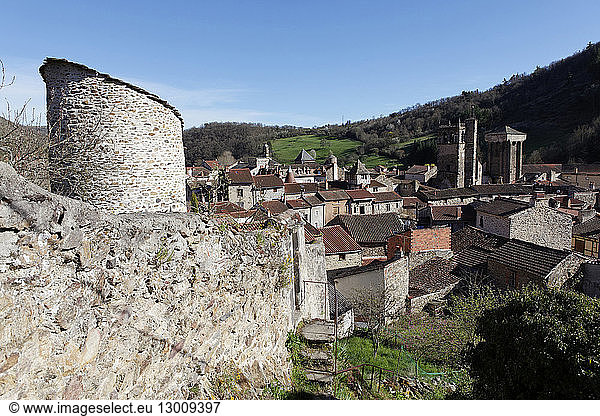 France  Haute Loire  Blesle  labelled Les Plus Beaux Villages de France (The most beautiful villages of France)