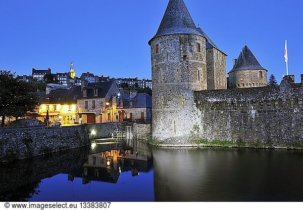 France  Ille et Vilaine  Fougeres  the castle