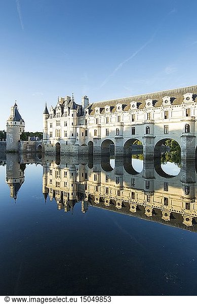 France  Indre et Loire  Chenonceaux  Chenonceau castle