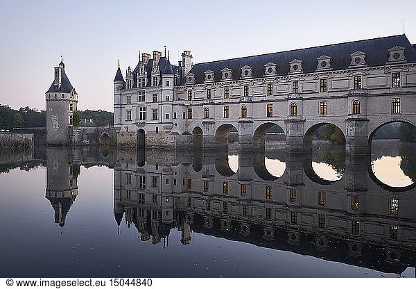 France  Indre et Loire  Loire Valley  castle of Chenonceau listed as World Heritage by UNESCO