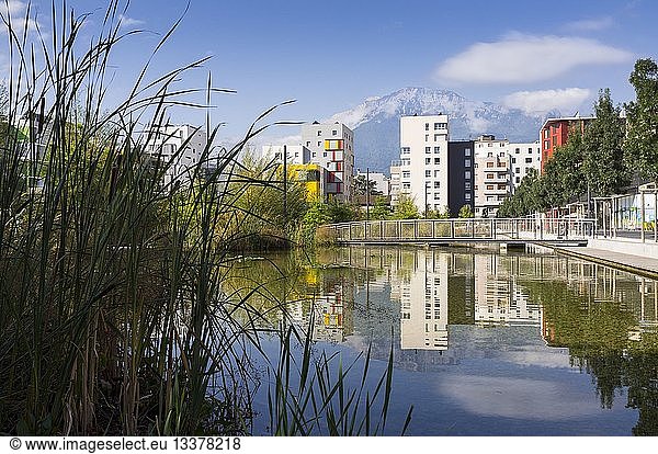 France  Isere  Grenoble  the Eco Quartier de Bonne  Grenoble has received the 2009 national EcoQuartier Grand Prize for the ZAC of Bonne (Mixed Development Zone)