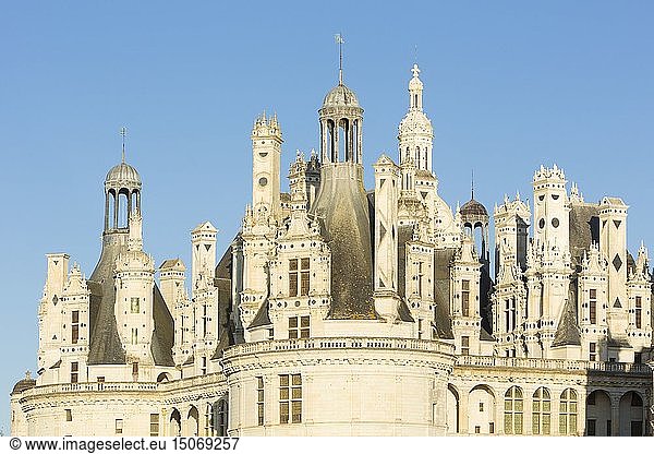 France  Loir et Cher  Loire valley listed as World Heritage by UNESCO  Chambord  the royal castle