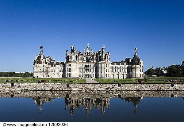 France  Loir et Cher  Loire Valley listed as World Heritage by UNESCO  Chateau de Chambord