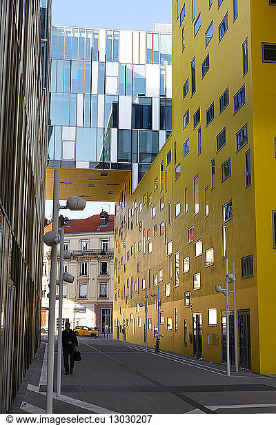 France  Loire  Saint Etienne  contemporary architecture  building of public finances  Cite Gruner