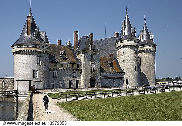 France  Loiret  Loire Valley listed as World Heritage by UNESCO  Sully sur Loire Castle from 14th/17th century  must be marked Castles Sully sur Loire  owned by the department of Loiret