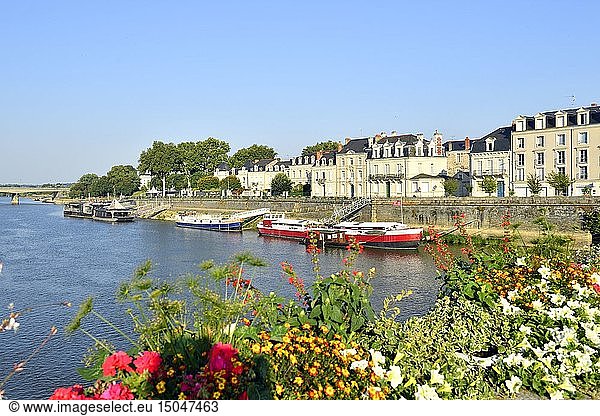 France  Maine et Loire  Angers  the river port