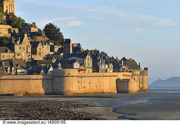 France Manche Mont Saint Michel Bay listed as World Heritage by UNESCO Mont Saint Michel