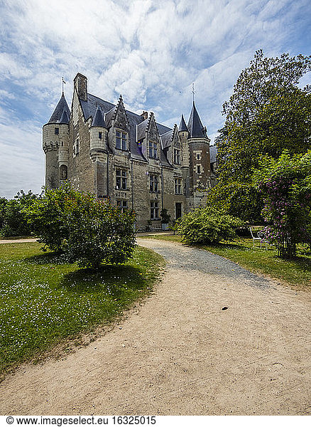 France  Montresor  view to Montresor Castle