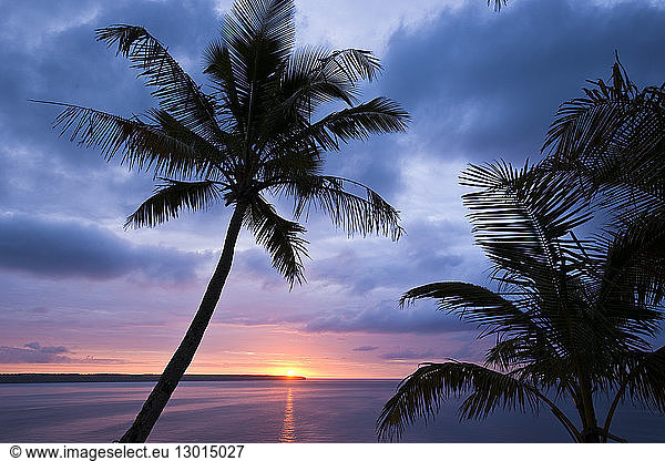 France  New Caledonia  Loyalty Islands  Lifou Island  Jokin  sunset
