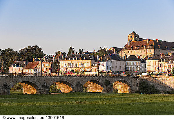 France  Nievre  Decize  Vieille Loire bridge