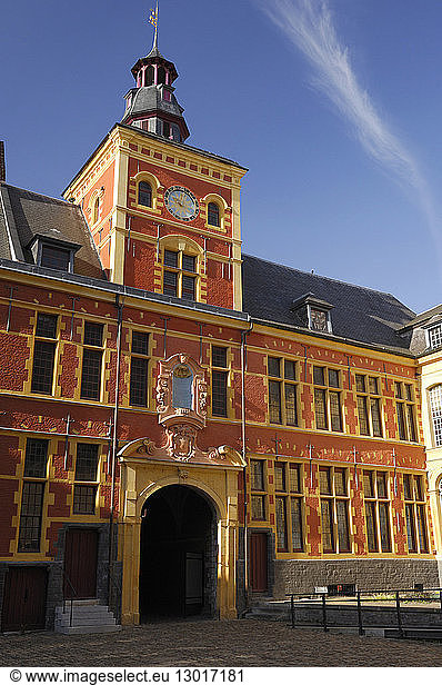 France  Nord  Lille  inner courtyard of the Hospice Comtesse in the neighborhood of Lille
