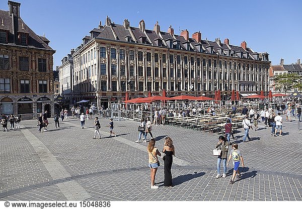 France  Nord  Lille  Theater Square  rank of beauregard