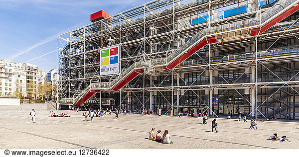 France  Paris  Centre Pompidou