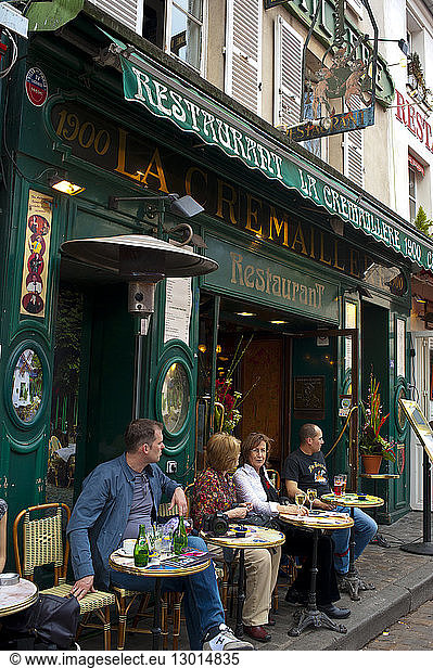 France  Paris  Montmartre  the Butte Montmartre is one of the most touristic area of Paris