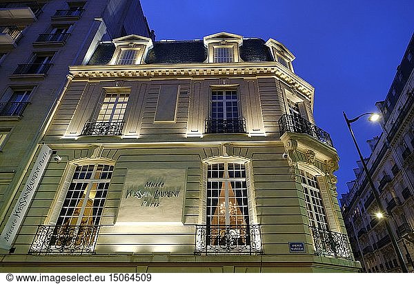 France  Paris  Paris  Yves Saint Laurent Museum