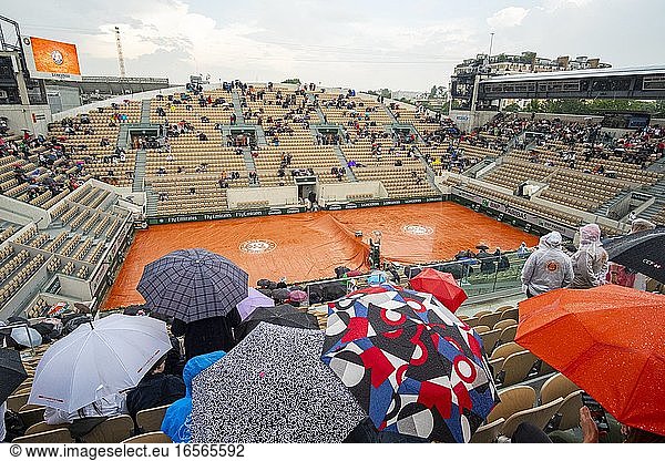 France  Paris  Roland Garros  course Suzane Lenglen