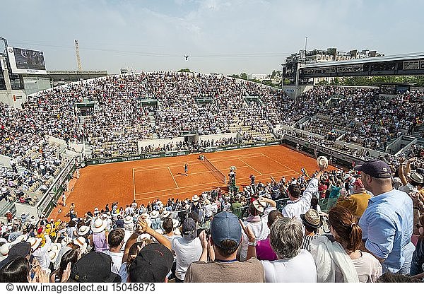 France  Paris  Roland Garros stadium  Tennis International  Suzanne Lenglen stadium