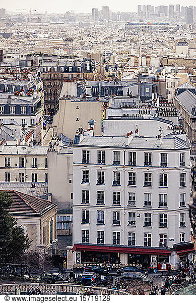 France  Paris  View of Montmartre
