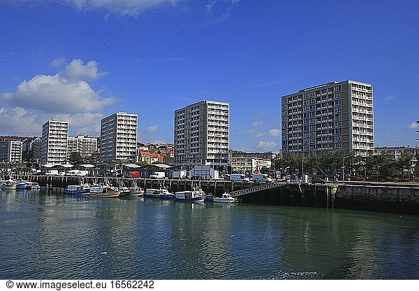 France  Pas de Calais  Boulogne sur Mer  Port of Boulogne sur Mer