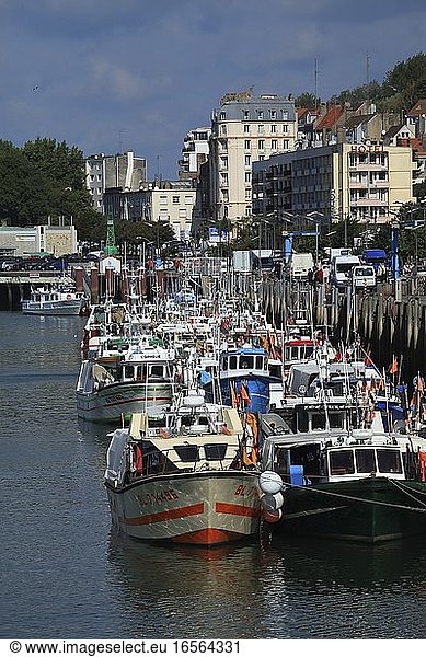 France  Pas de Calais  Boulogne sur Mer  Port of Boulogne sur Mer
