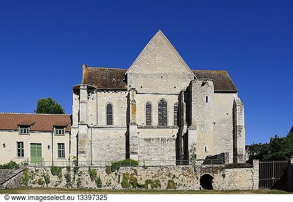 France  Seine et Marne  Grez sur Loing  Notre Dame et Saint Laurent church