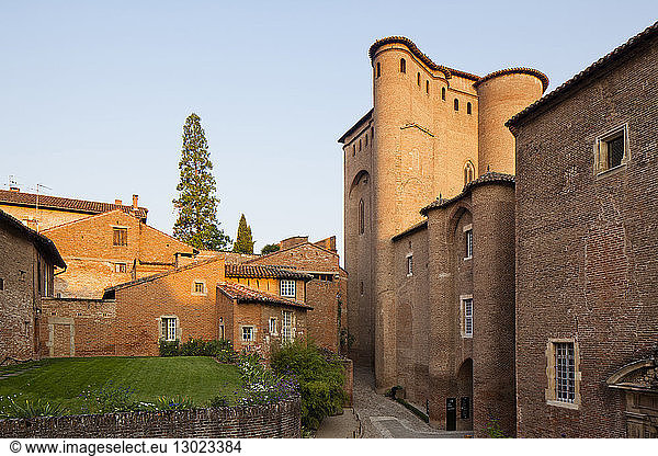 France  Tarn  Albi  the episcopal city  listed as World Heritage by UNESCO  the Palais de la Berbie which contains the Toulouse Lautrec museum