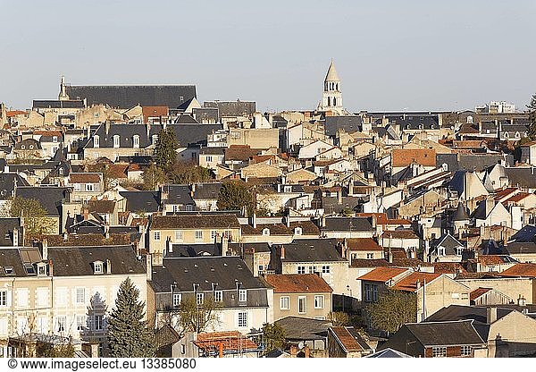 France  Vienne  Poitiers  Notre Dame la Grande tower bell