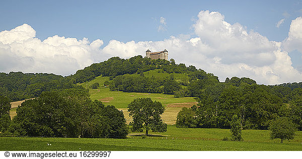 France  View of Belvoir Castle