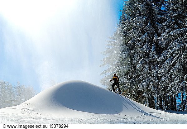 France  Vosges  Ventron  Ski area