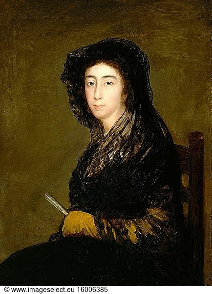 Francisco De Goya - Dona Amalia Bonells De Costa.