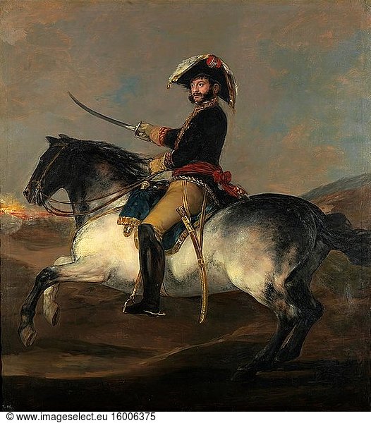 Francisco De Goya - General Jos De Palafox on Horseback.