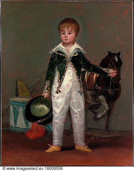 Francisco De Goya - Jos Costa Y Bonells Called Pepito.