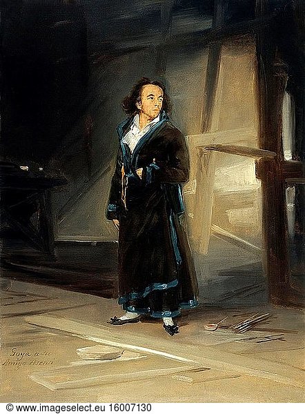 Francisco De Goya - Portrait of Asensio Juli.
