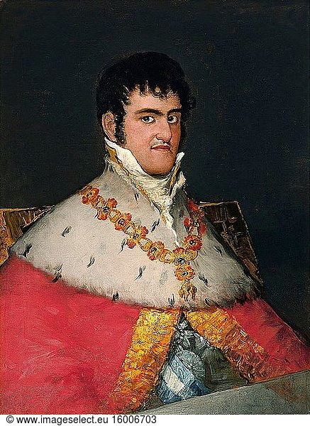 Francisco De Goya - Portrait of Ferdinand VII.