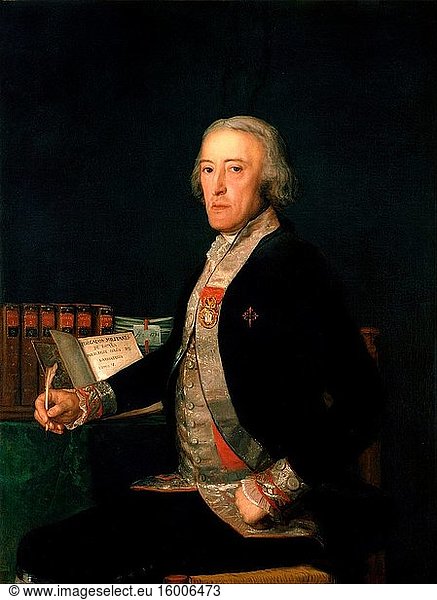 Francisco De Goya - Portrait of Flix Coln De Larritegui.