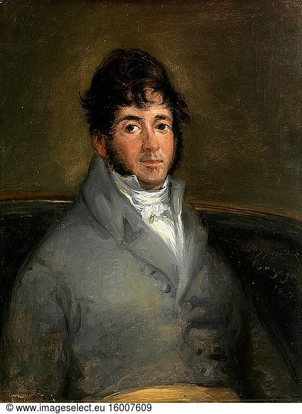 Francisco De Goya - the Actor Isidoro Miquez.
