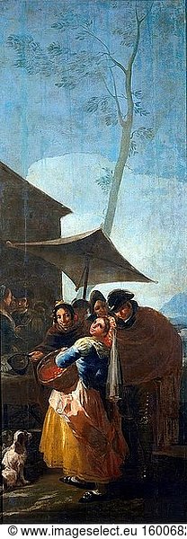 Francisco De Goya - the Haw Seller.