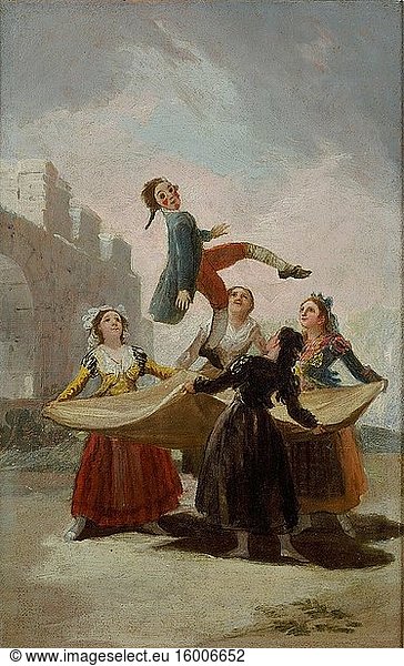 Francisco De Goya - the Straw Manikin 02.