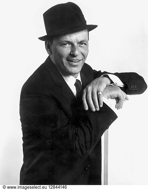 FRANK SINATRA (1915-1998). American singer and actor.