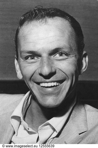 Frank Sinatra (1915-1998)  American singer and actor  c1950s. Artist: Unknown