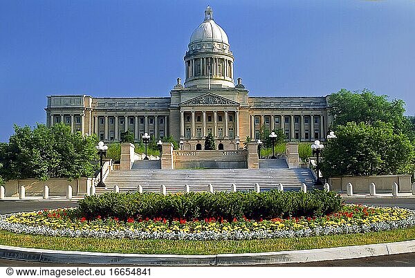 Frankfort Kentucky KY- State Capitol Building.
