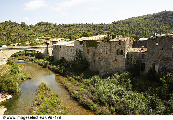 Frankreich  Aude  Lagrasse  Languedoc-Roussillon