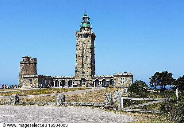 Frankreich  Bretagne  Cap Frehel  Alter Leuchtturm