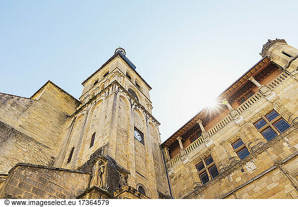 Frankreich  Dordogne  Sarlat-la-Caneda  Glockenturm der Kathedrale von Sarlat