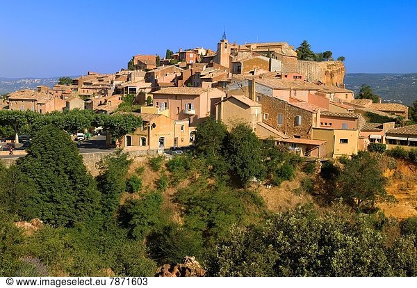 Frankreich Dorf Provence - Alpes-Cote d Azur