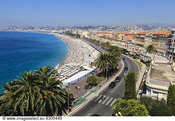 Frankreich Europa Freundlichkeit Provence - Alpes-Cote d Azur Cote d Azur Alpes-Maritimes