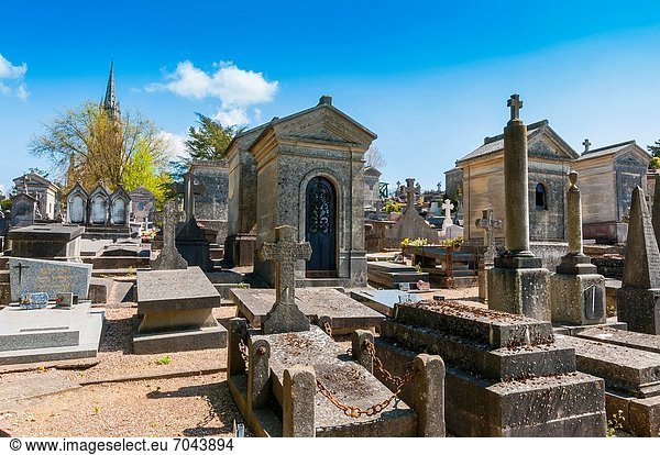 Frankreich  Europa  Friedhof  Rouen